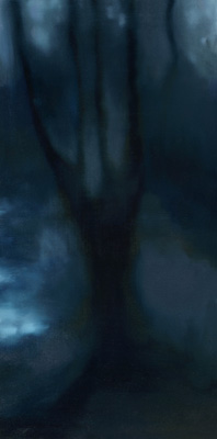 Salix fragilis nr.I, 100 x 50 cm,_Oel auf HDF, 2011